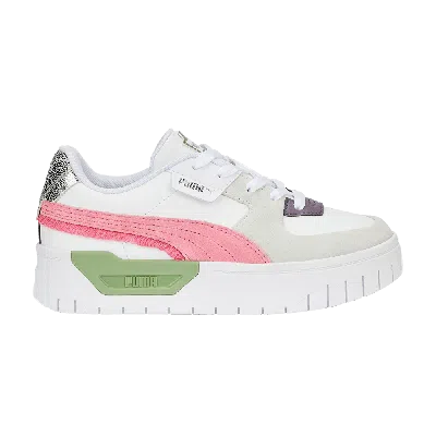 Pre-owned Puma Cali Dream Big Kid 'boho Gleam - White'