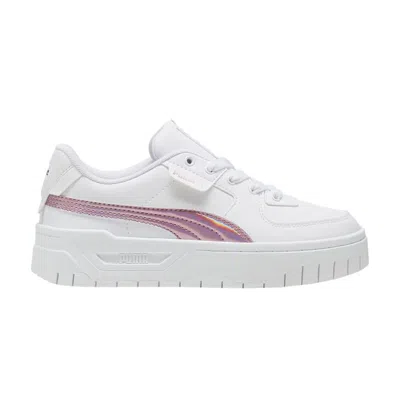 Pre-owned Puma Cali Dream Big Kid 'iridescent - Rose Gold' | White | Kid's Size 4