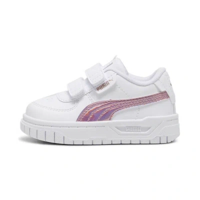 Puma Babies' Cali Dream Iridescent Toddlers' Sneakers In White-rose Gold