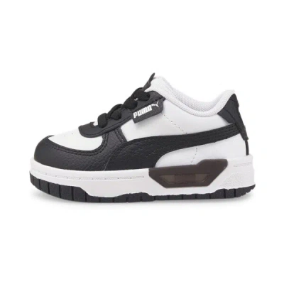 Puma Babies' Cali Dream Leather Toddlers' Shoes In White- Black