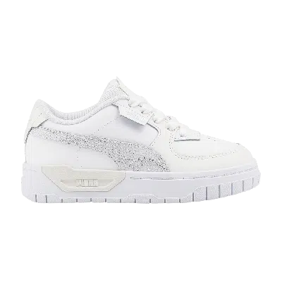Pre-owned Puma Cali Dream Little Kid 'animal Print' In White