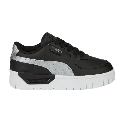 Pre-owned Puma Cali Dream Little Kid 'shiny Pack - Black'