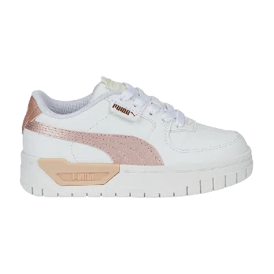 Pre-owned Puma Cali Dream Little Kid 'shiny Pack - White'