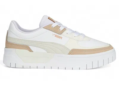 Pre-owned Puma Cali Dream Pastel (women's) Sneakers In White/beige In Multi