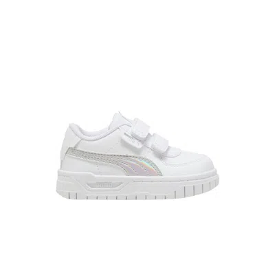 Pre-owned Puma Cali Dream Toddler 'iridescent - White Silver' | Infant Size 10
