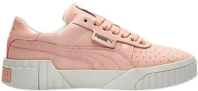 Pre-owned Puma Cali Nubuck (women's) Sneakers In Peach Bud
