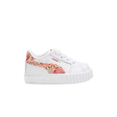 Pre-owned Puma Cali Star Ac Toddler 'flower Child' | White | Infant Size 6