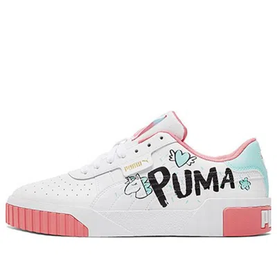 Puma Cali Unicorn K Shoes White/green/pink