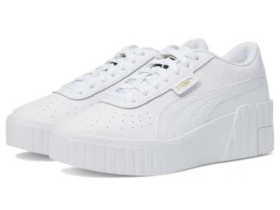 Puma Cali Wedge In White