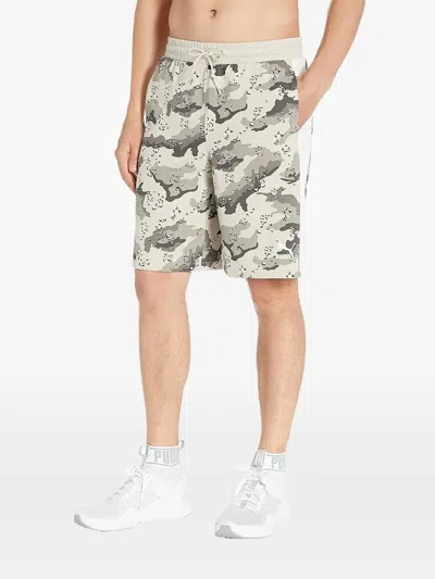 Puma Camouflage Print Shorts In Multi