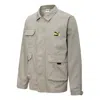 Puma Camping Mountain Cargo Jacket 'grey' In Gray