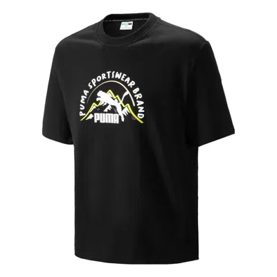 Puma Camping Sportswear Mountain Tee 'black'
