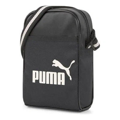 Puma Campus Compact Portable Bag 'black White' In Multi