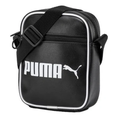 Puma Campus Portable Retro Bag 'black White'