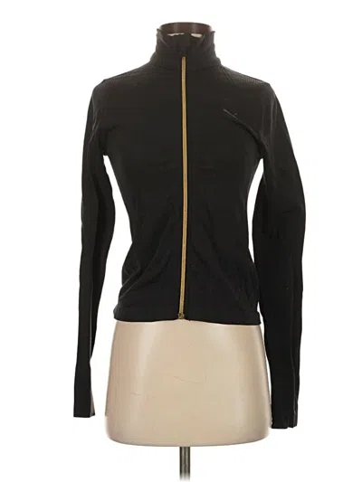 Pre-owned Puma Cardigan Sweater In Black