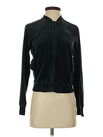 Pre-owned Puma Cardigan Sweater In Black