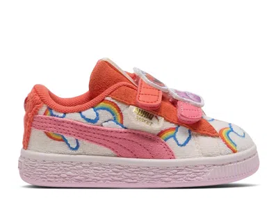Puma Babies'  Care Bears X Seasme Street X  Basket Td 'frosted Ivory' In Multi
