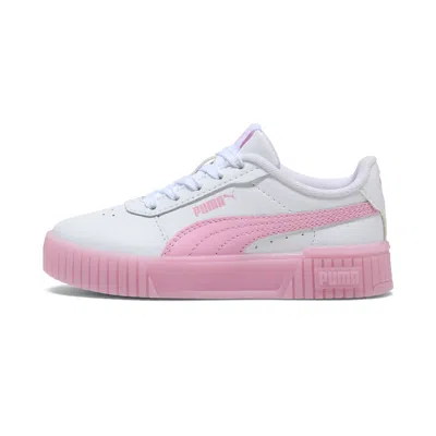 Puma Carina 2.0 Jelly Bean Little Kids' Sneakers In White
