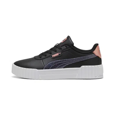 Puma Carina 3.0 Blurry Dreams Big Kids' Sneakers In Black