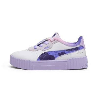 Puma Carina 3.0 Ingred Sneakers Little Kids In Purple