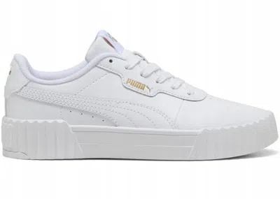 Pre-owned Puma Carina 3.0 Sneakers In White