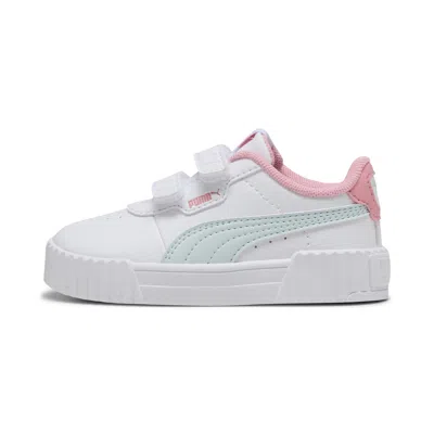 Puma Babies' Carina 3.0 Toddlers' Easy On Sneakers In White