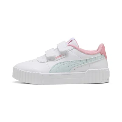 Puma Carina 3.0 V Sneakers Kids In White