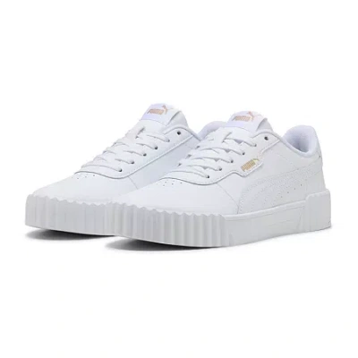 Puma Carina 3.0 Womens Sneakers In White