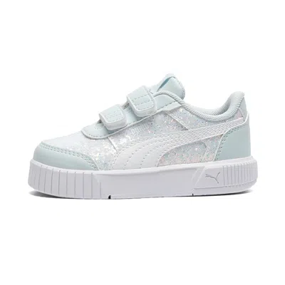 Puma Babies' Carina Mia Sprinkle Toddlers Shoes In White