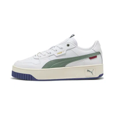 Puma Carina Street Lux Sneakers Women In White