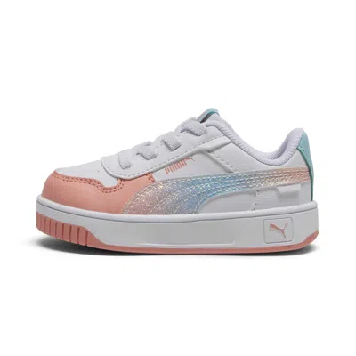Puma Babies' Carina Street Sparkle Toddlers' Sneakers In White