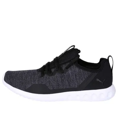 Puma Carson 2 X Knit Running Shoes Grey/black/white In Blue