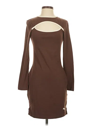 Puma Casual Dress In Brown