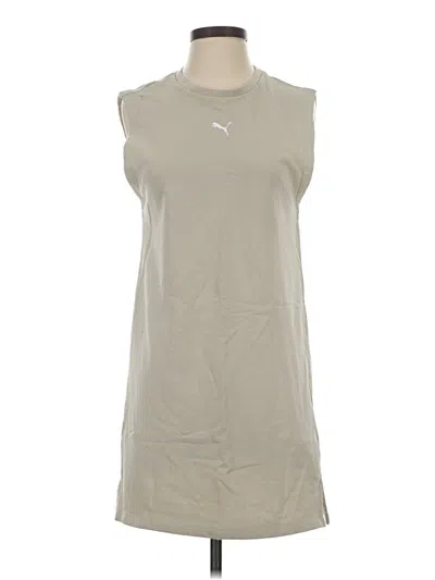 Pre-owned Puma Casual Dress In Gray