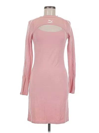 Pre-owned Puma Casual Dress In Pink