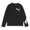 Puma Casual Long Sleeve T-shirt 'black'