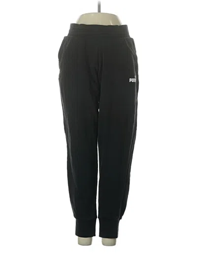 Pre-owned Puma Casual Pants In Black