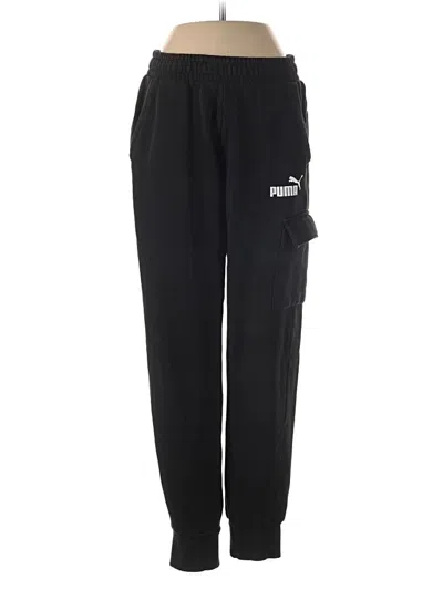 Pre-owned Puma Casual Pants In Black