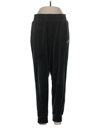 Pre-owned Puma Casual Pants In Black