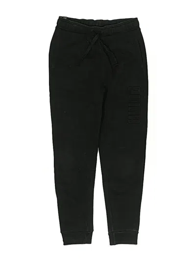 Pre-owned Puma Kids' Casual Pants In Black
