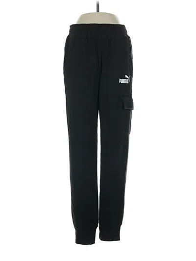 Pre-owned Puma Casual Pants In Black