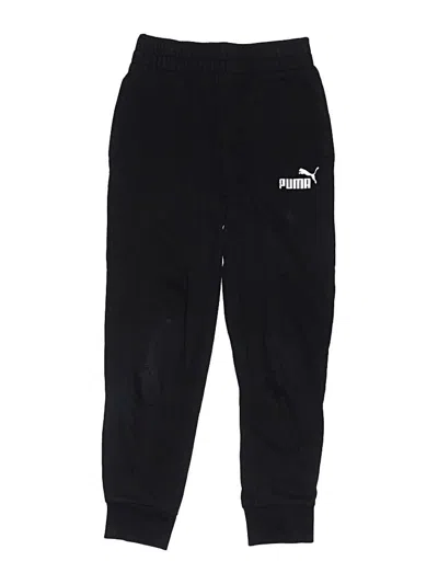Pre-owned Puma Kids' Casual Pants In Black