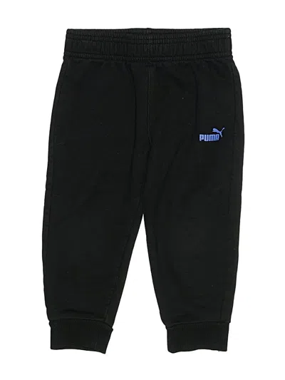 Pre-owned Puma Kids' Casual Pants In Black