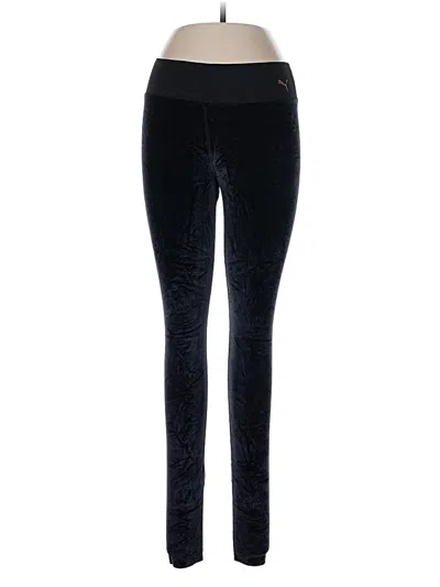 Pre-owned Puma Casual Pants In Blue