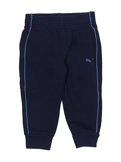 Pre-owned Puma Kids' Casual Pants In Blue