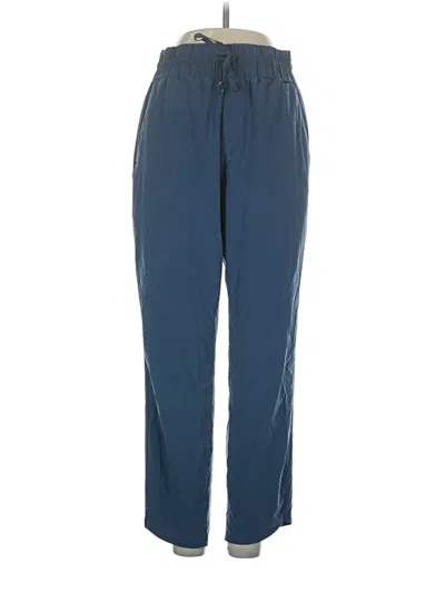 Pre-owned Puma Casual Pants In Blue