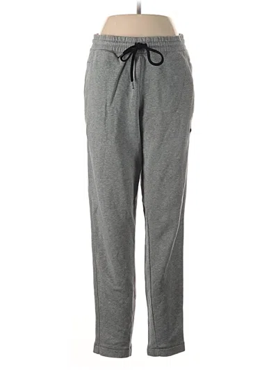 Pre-owned Puma Casual Pants In Gray