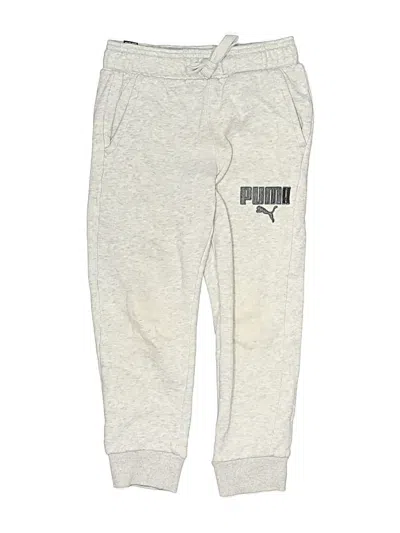 Pre-owned Puma Kids' Casual Pants In Gray
