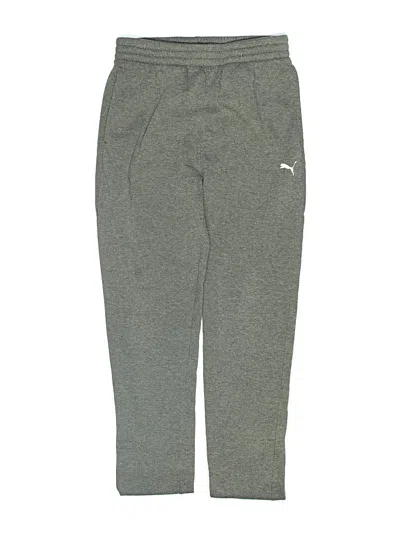 Pre-owned Puma Kids' Casual Pants In Gray