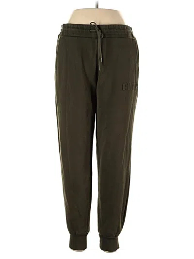 Pre-owned Puma Casual Pants In Green